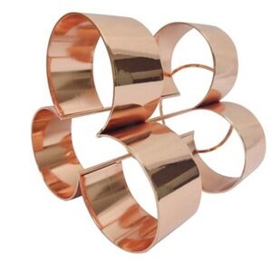 DWELL MAGAZINE NWT 3 bottle copper wine rack